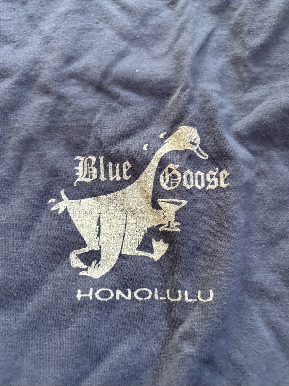 Blue Goose Honolulu Retro T-Shirt - Picture 4 of 5